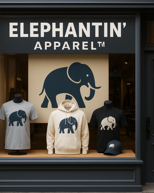 Elephantin’ Apparel (Online Store)