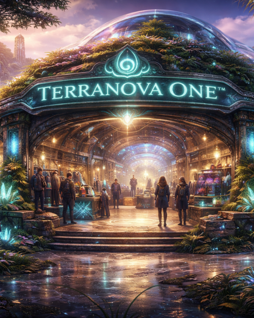 Terranova One™ — Planet-as-Store World